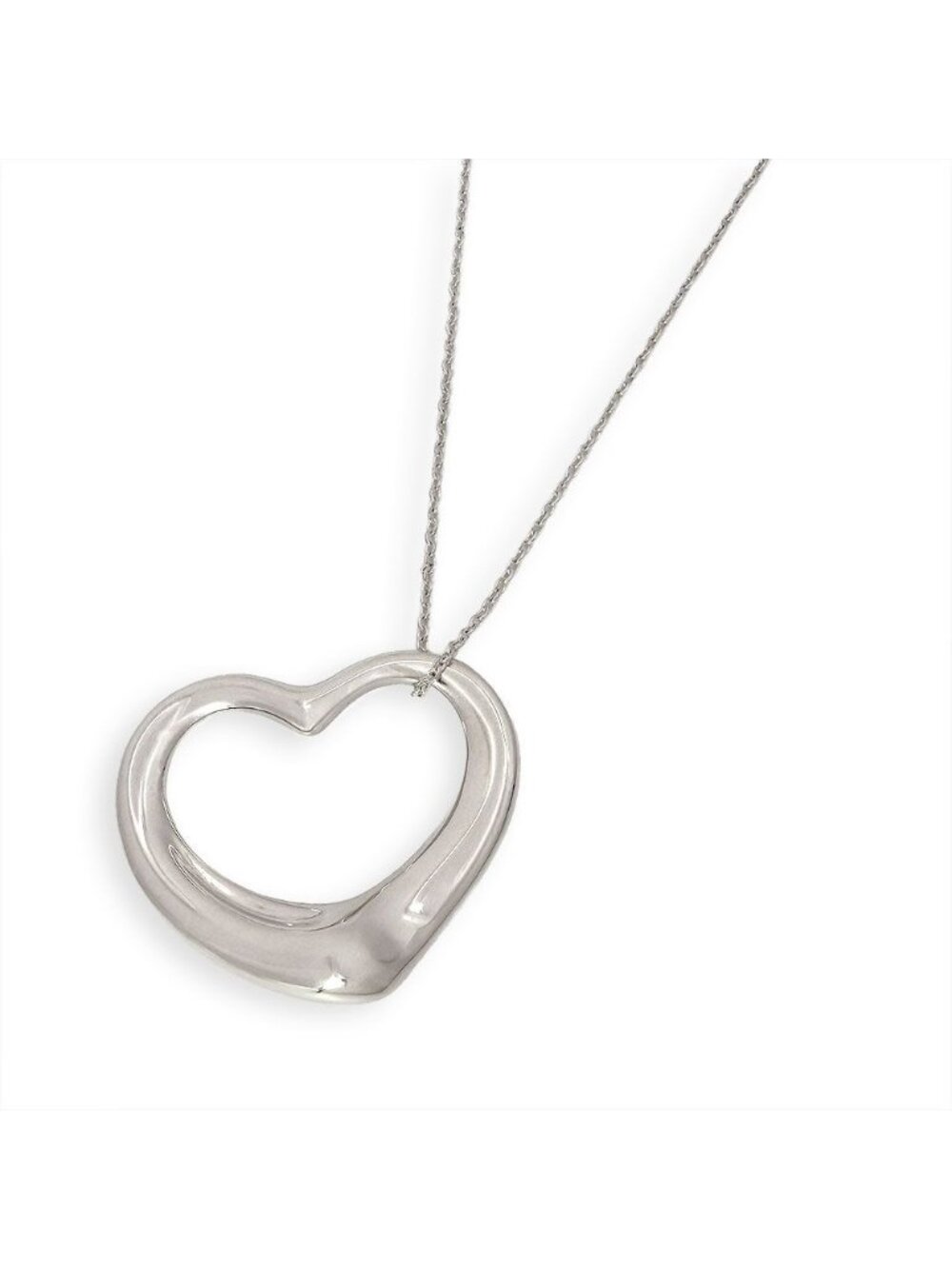 Tiffany & Co Open Heart Necklace